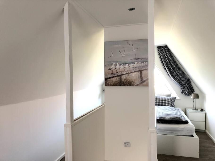 "Kleine 4" Idyllisches Tinyhouse An Der Nordsee Norden Buitenkant foto